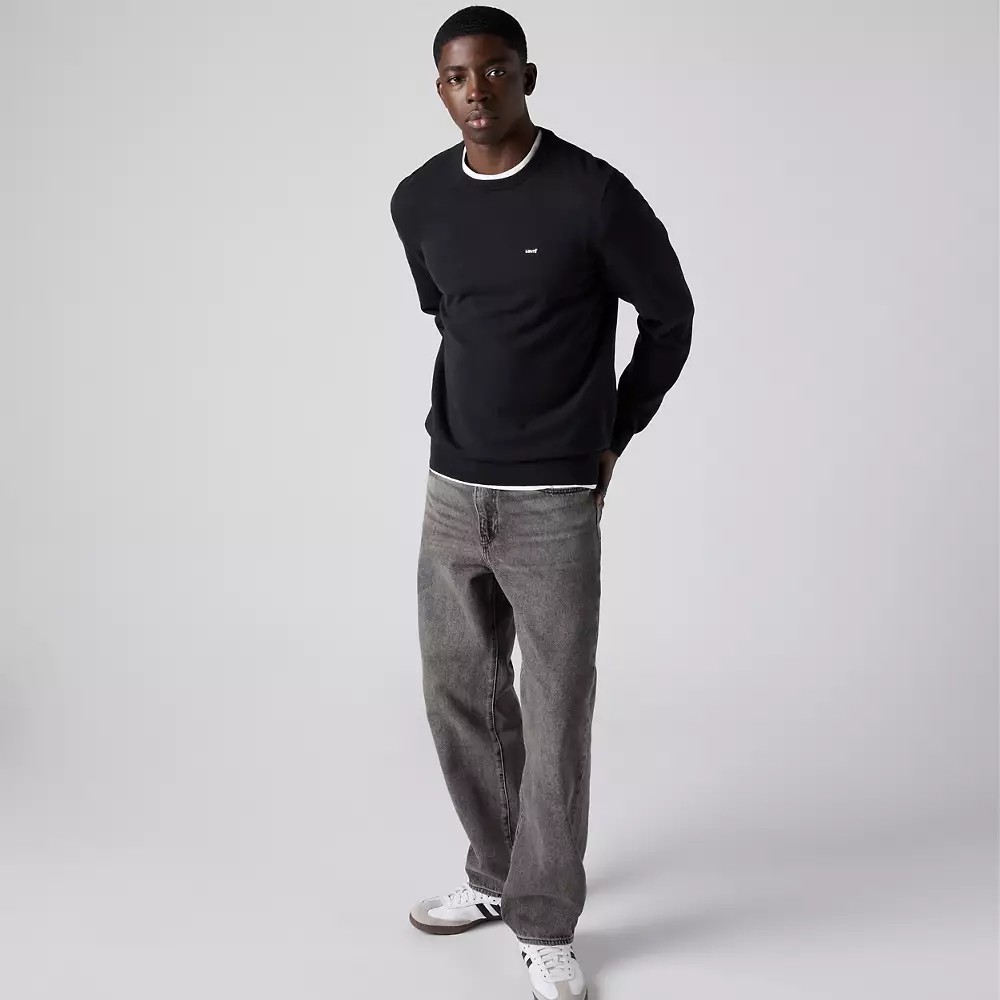 Мужские джинсы Levi's Levi' Premium 568 Loose Straight, серый — фото 2