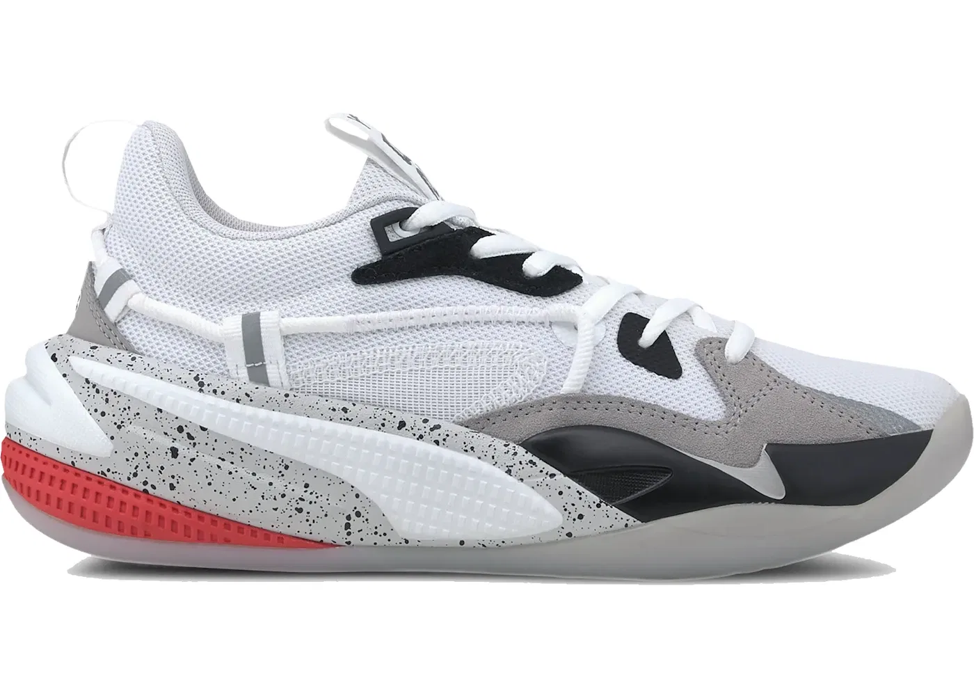 Детские кроссовки с длинным шнурком RS-Dreamer Puma Puma White/Puma Black