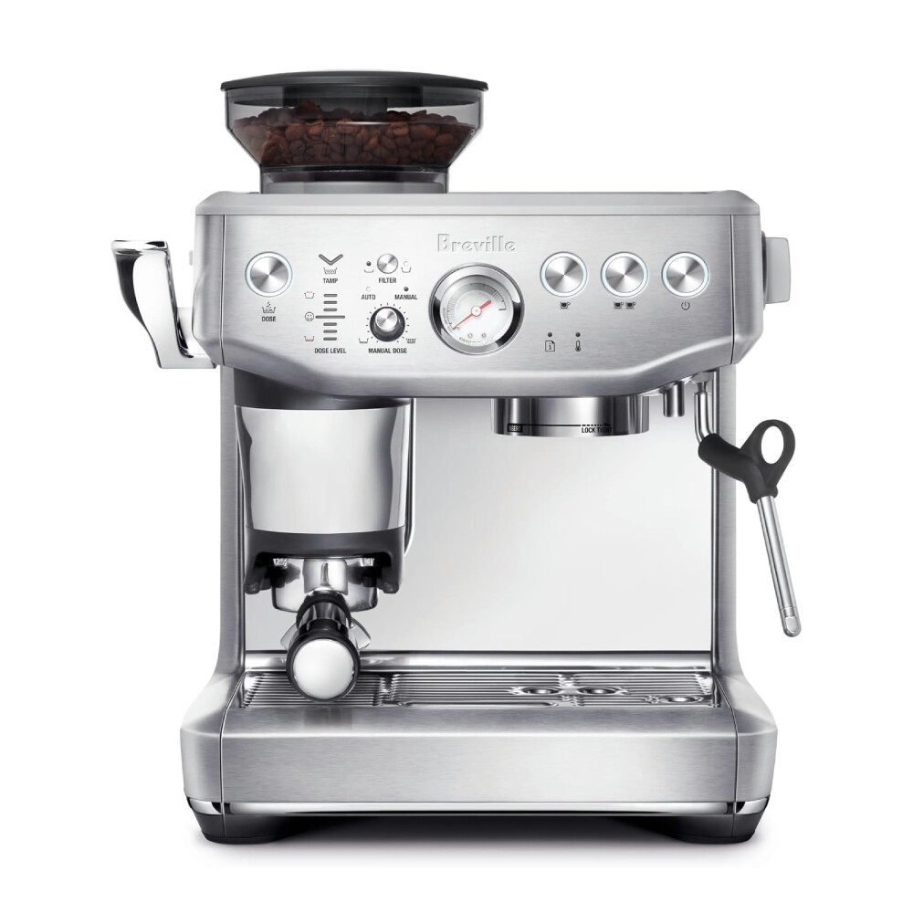 

Кофемашина Breville BES876BSS, серебристый