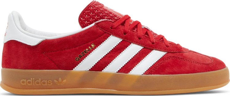 Кроссовки Adidas Gazelle Indoor 'Scarlet Gum', красный - фото