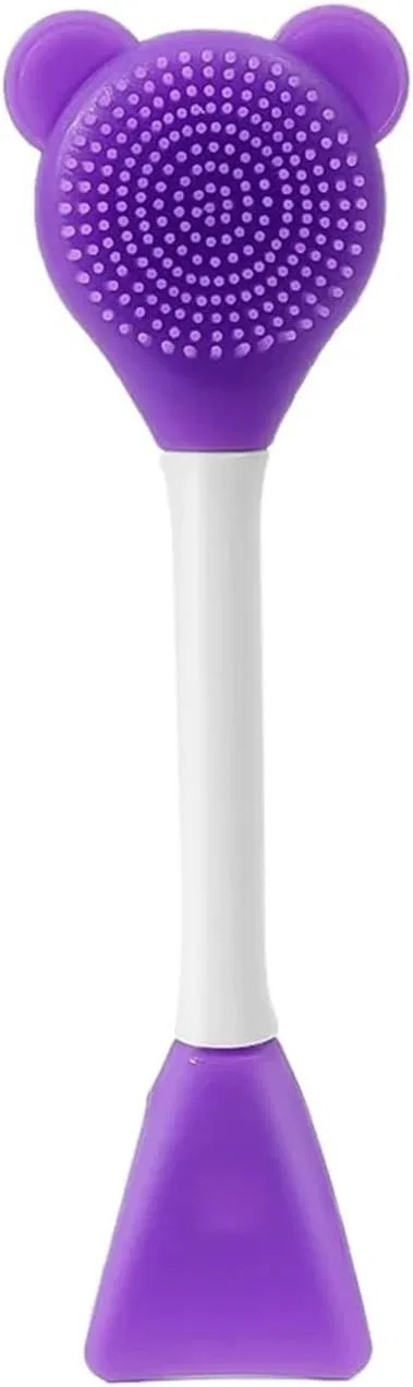 Двусторонняя силиконовая кисть для маски, EYZJQSTUV, 14,5 x 3 см