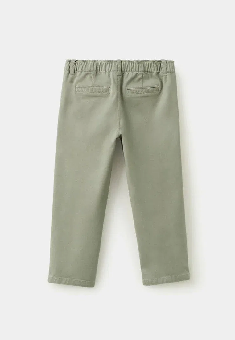 Детские штаны Mango Kids, Khaki — фото 2