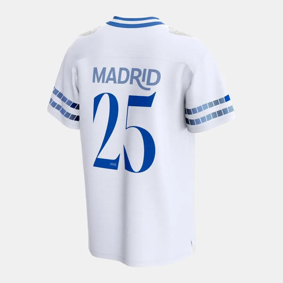 Мужская футболка с длинным рукавом Madrid 2025 Nike, Blanco — фото 3