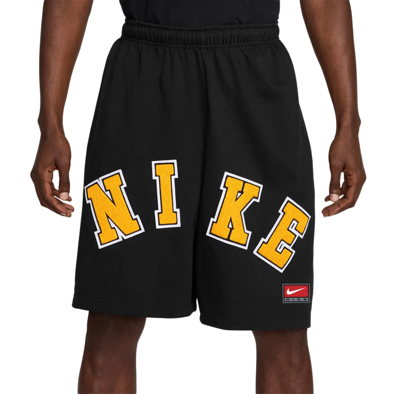 Мужские шорты свободного кроя Midweight Short Nike, черно-желтый