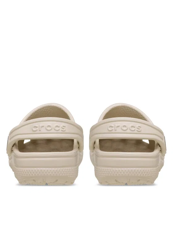 Шлепанцы Classic Clog T Crocs, бежевый — фото 3