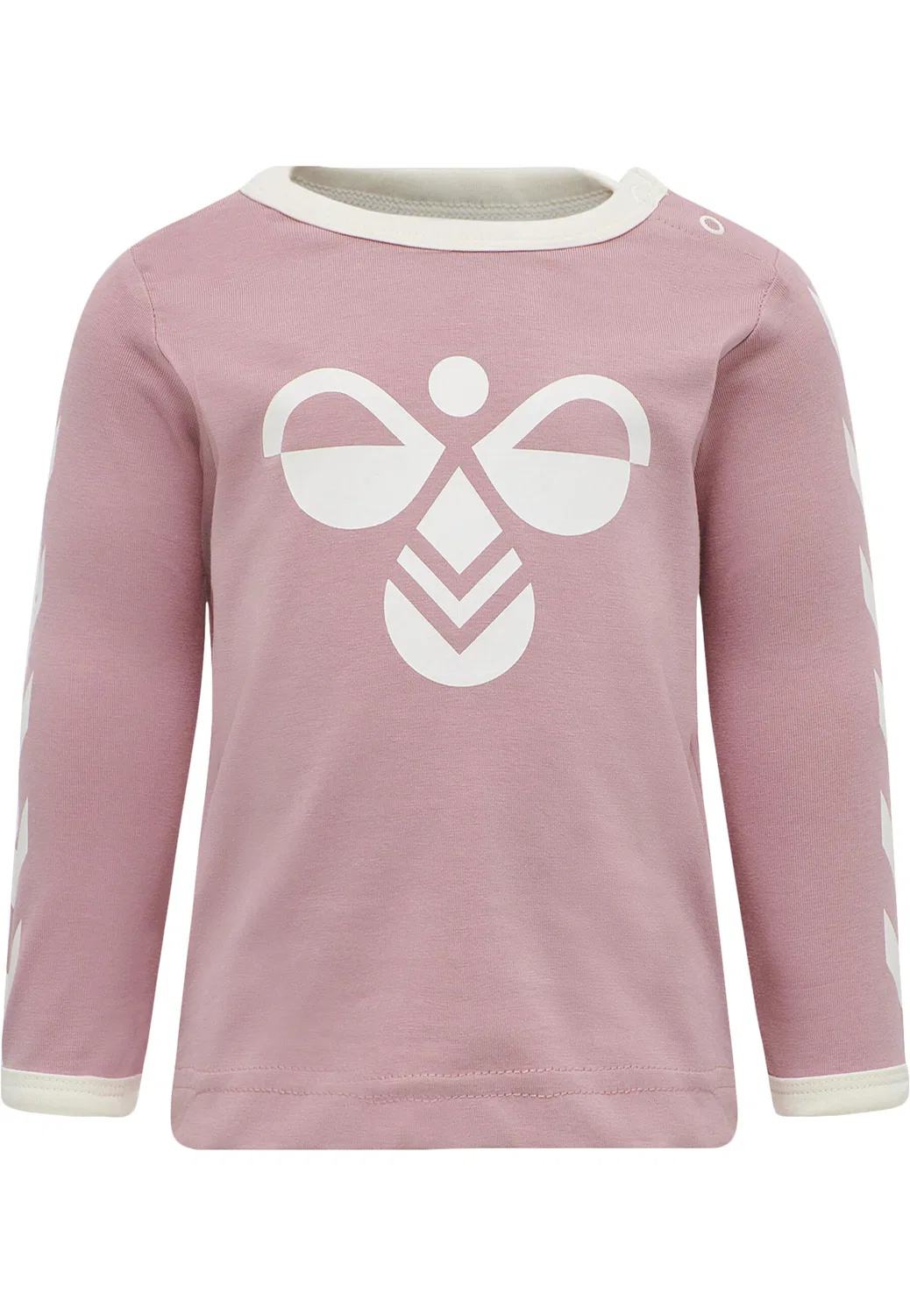 Детская футболка с длинным рукавом Hmlflipper Hummel, Rosa / Bonbonrosa
