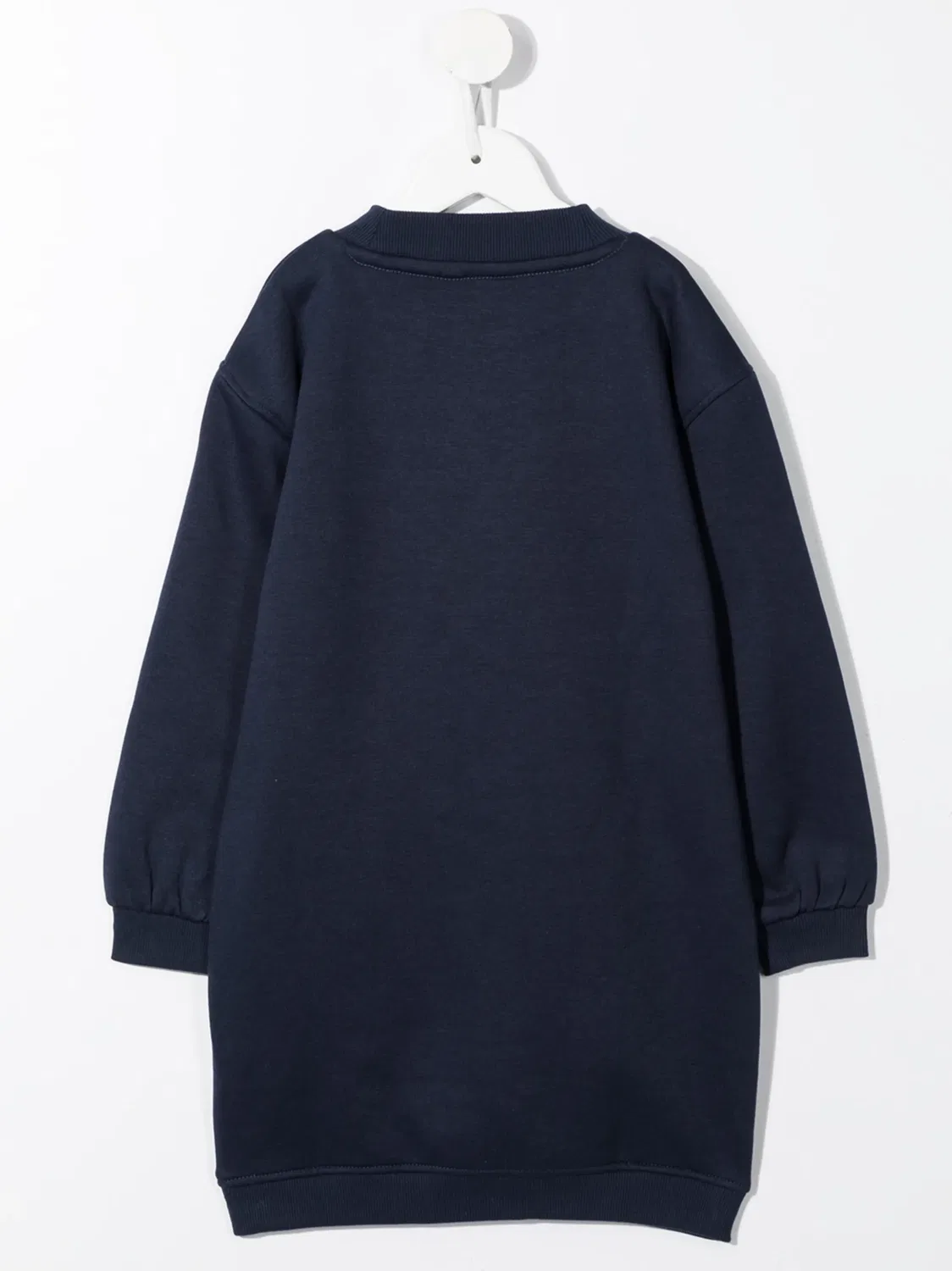 Платье-свитшот с металлическим логотипом Tommy Hilfiger, синий — фото 3