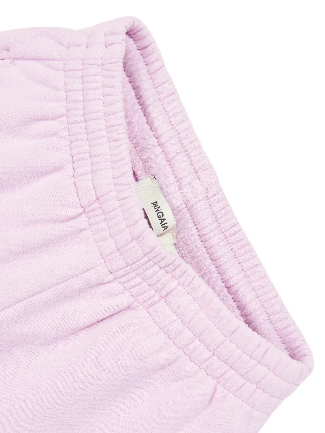 Шорты с эластичным поясом и логотипом Pangaia Kids, розовый — фото 4
