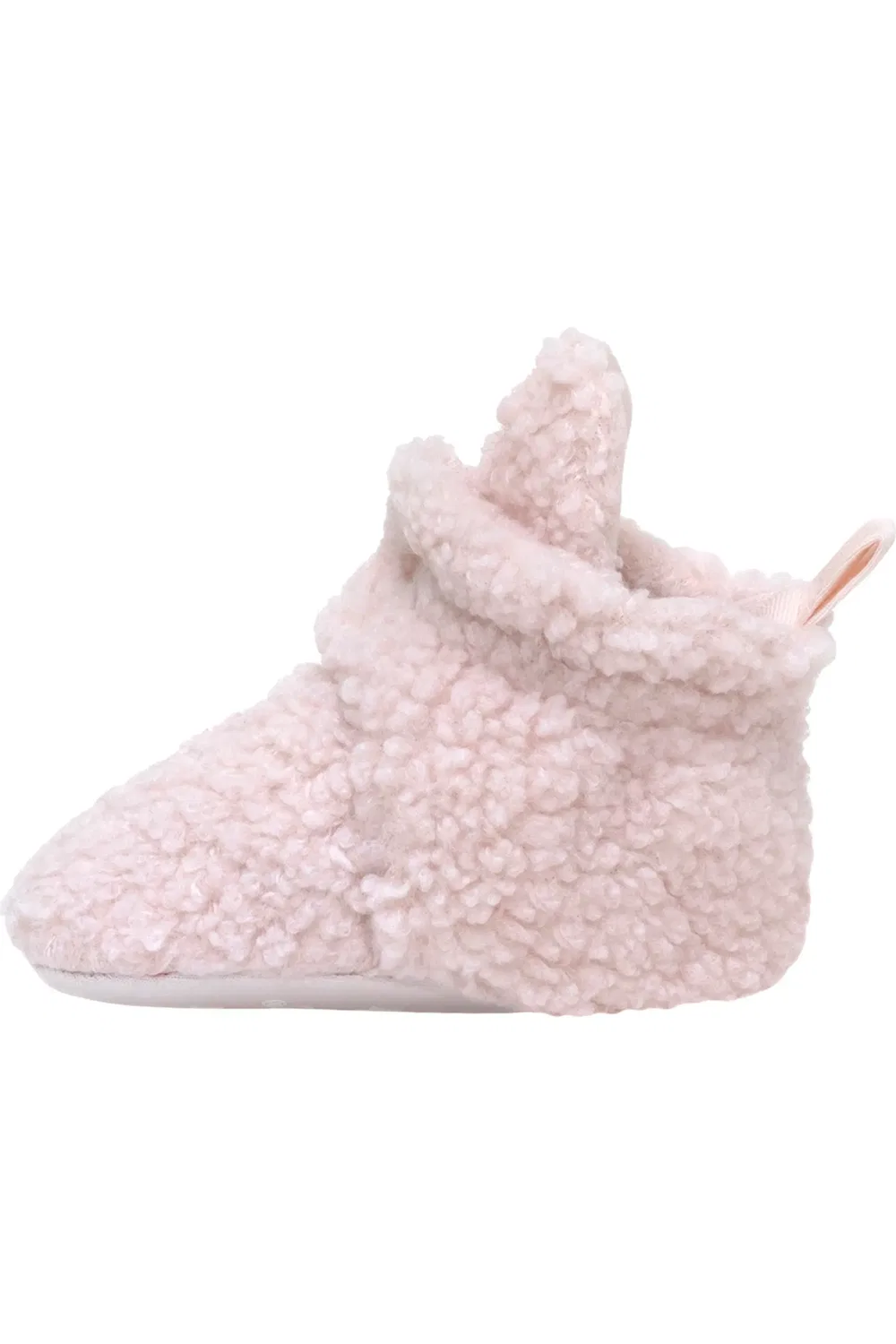 Детские тапочки из искусственного меха Faux Shearling Bootie Robeez, Pastel Pink — фото 2