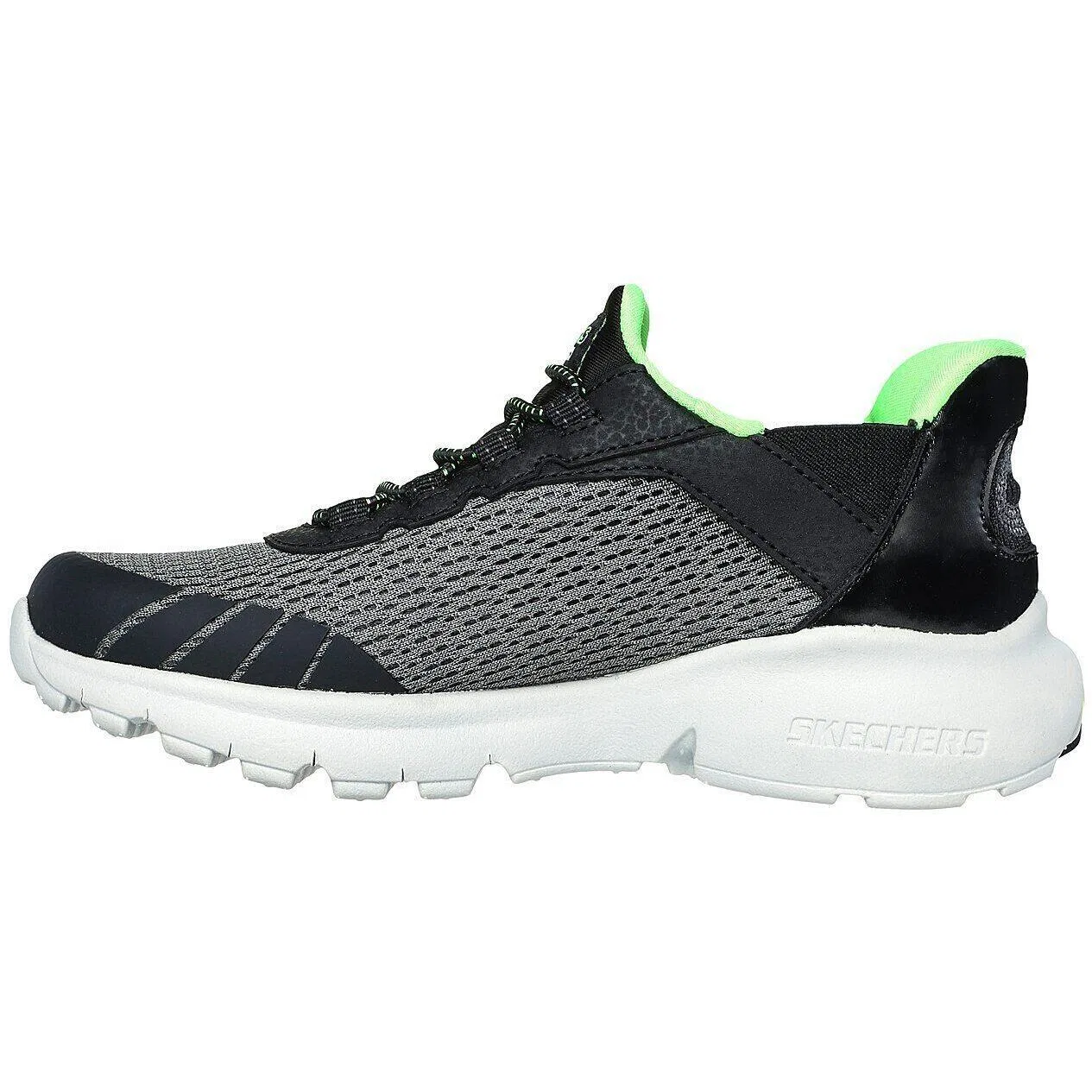 Детские кроссовки Skechers Razor Air-h, Grau Schwarz — фото 4