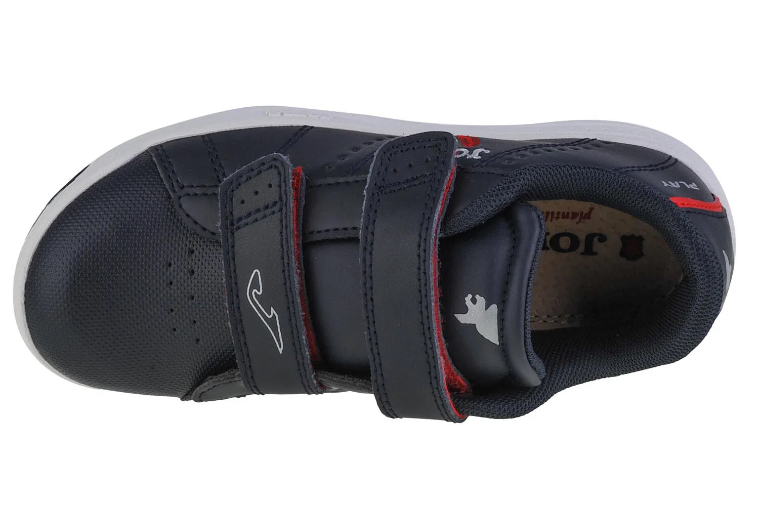 Детские кроссовки для мальчиков с технологией Flexo Joma W.Play Jr 21, Navyblau Rot — фото 3