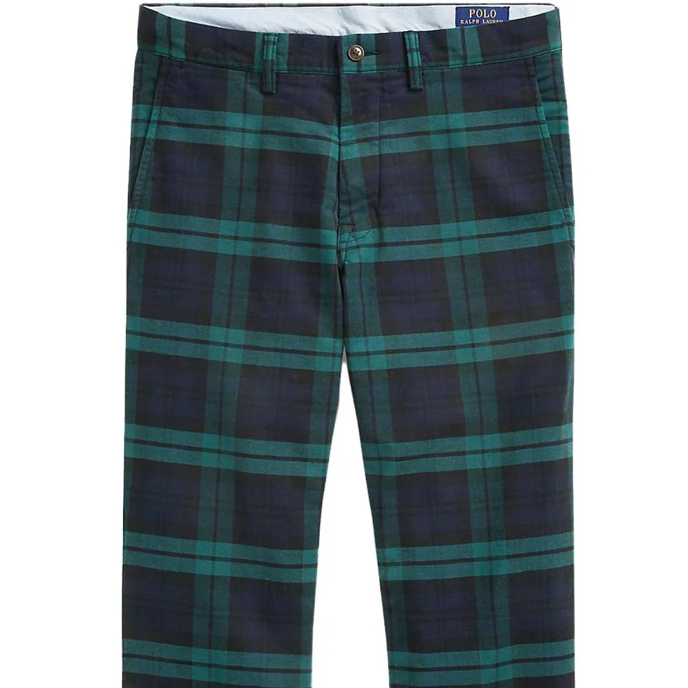 Повседневные брюки, модель SS23, Polo Ralph Lauren, Blue Green — фото 4