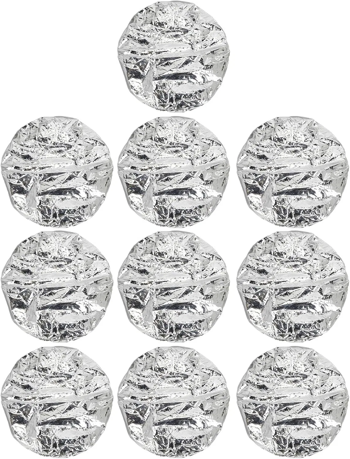 Шапочка для ухода за волосами, алюминиевая фольга, 10 шт, 15x14x14 см Generic