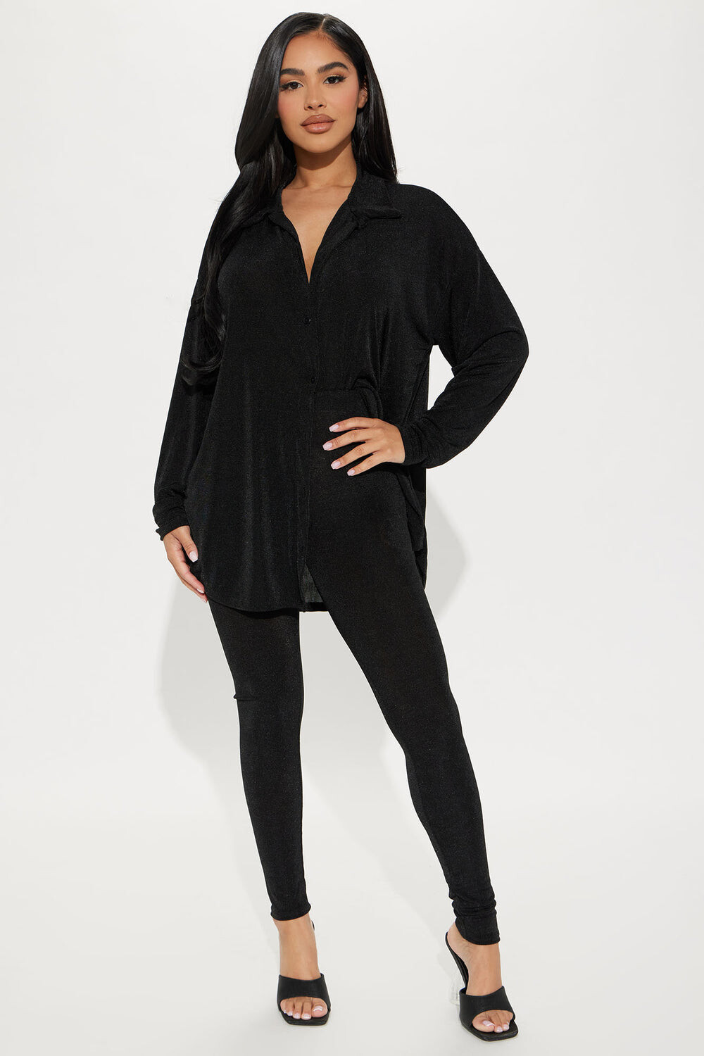 

Леггинсы Fashion Nova M2508RAM4348C, черный