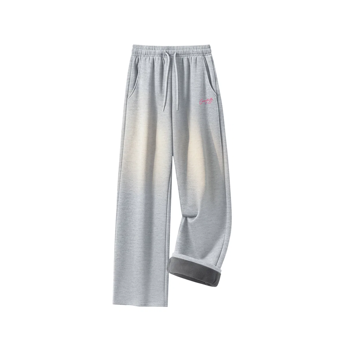 Детские штаны на флисовой подкладке MINISO, Heather Gray