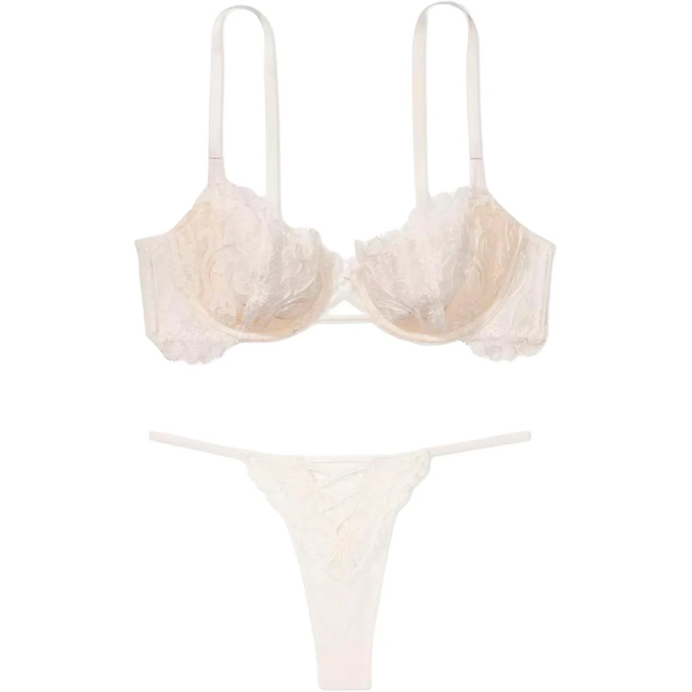 Женский комплект нижнего белья Victoria's Secret, Ecru