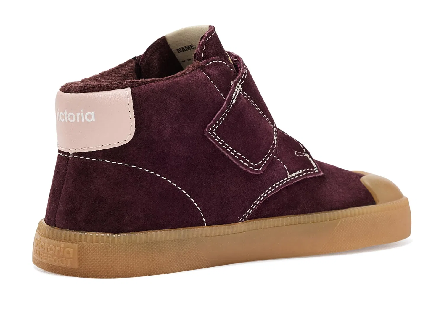 Кроссовки Oliver Barefoot Botin Serraje (для малышей, маленьких и больших детей) Victoria Kids, Burdeos — фото 4