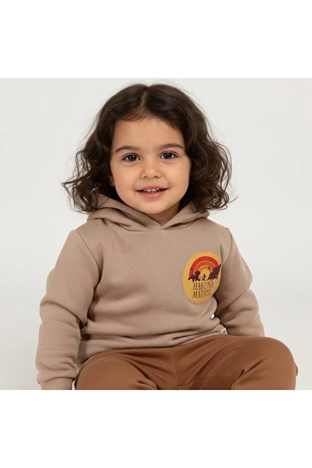 Детский комплект спортивного костюма для мальчиков хлопковый Ilo, Beige