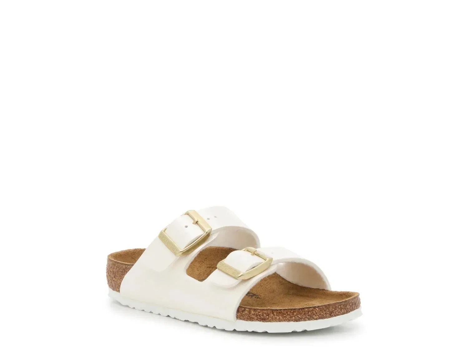 Сандалии Arizona для детей, белые иридесцентные, Birkenstock