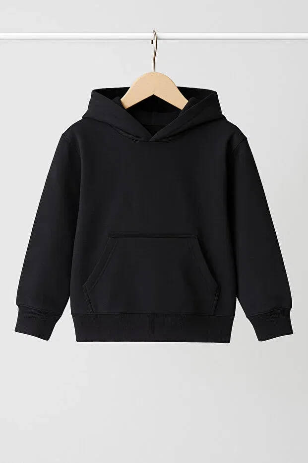 Детские свитшот для девочек оверсайз Hilal Akıncı Kids, Black