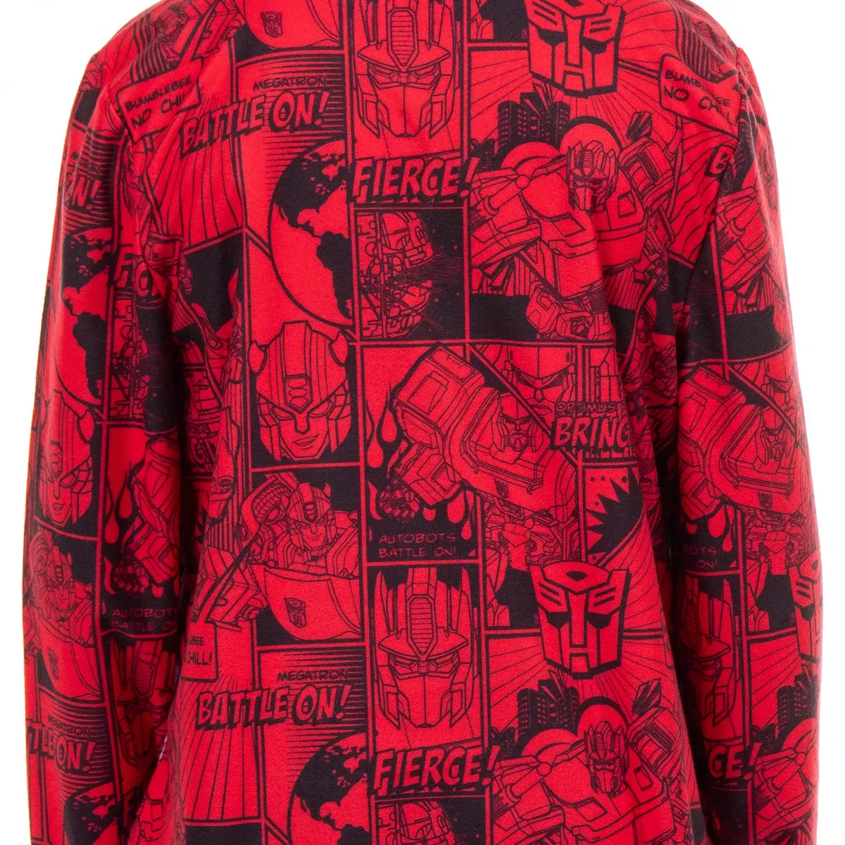 Детский пижамный комбинезон для мальчиков с принтом Transformers Battle On INTIMO, Multicolored — фото 3