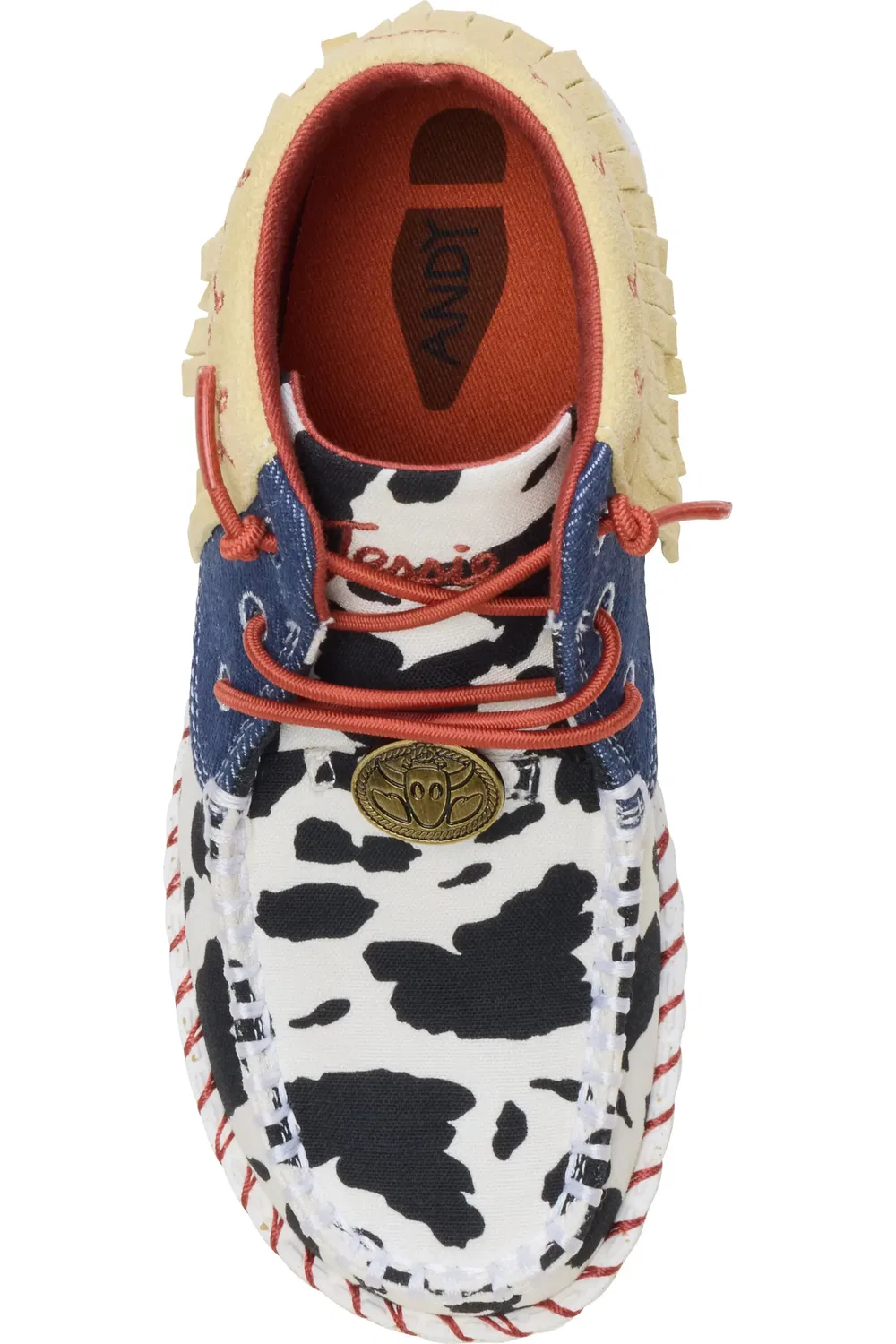Детские кеды slip-on с коллаборацией Pixar Toy Story Jessie Hey Dude, White/Faded Denim — фото 4