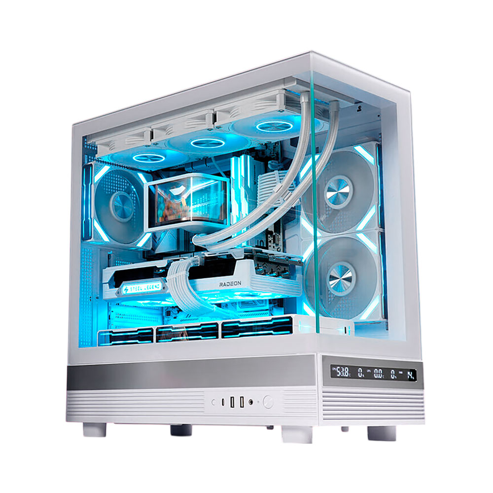 

Корпус SAMA Jinghong Display version, Mid Tower, белый