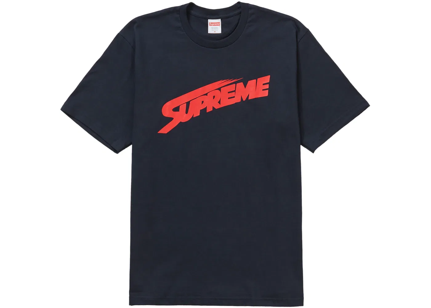 Мужская футболка хлопковая Supreme Tee, Navy