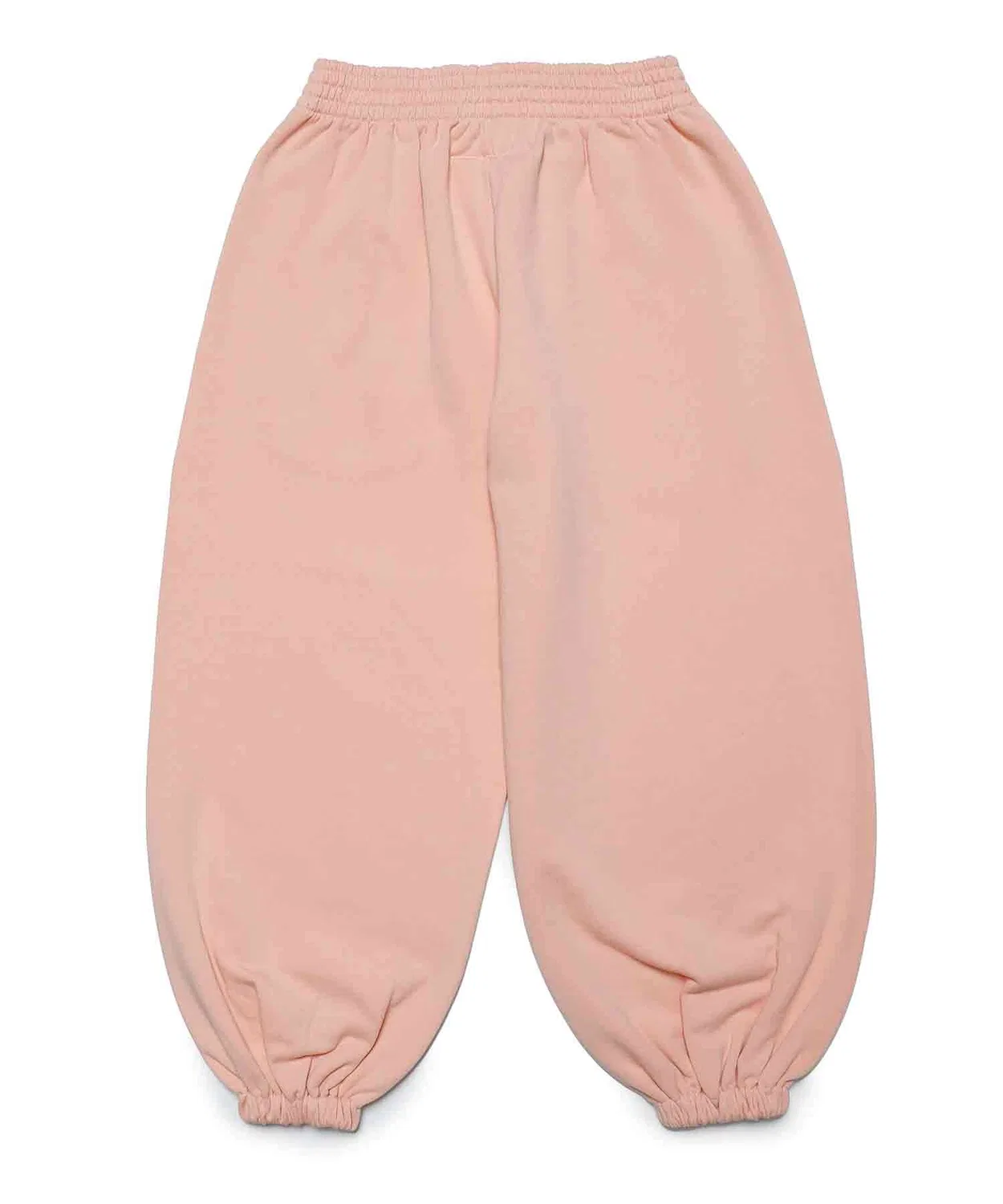 Детские спортивные штаны с фирменным принтом MM6 Maison Margiela, Light Pink — фото 2