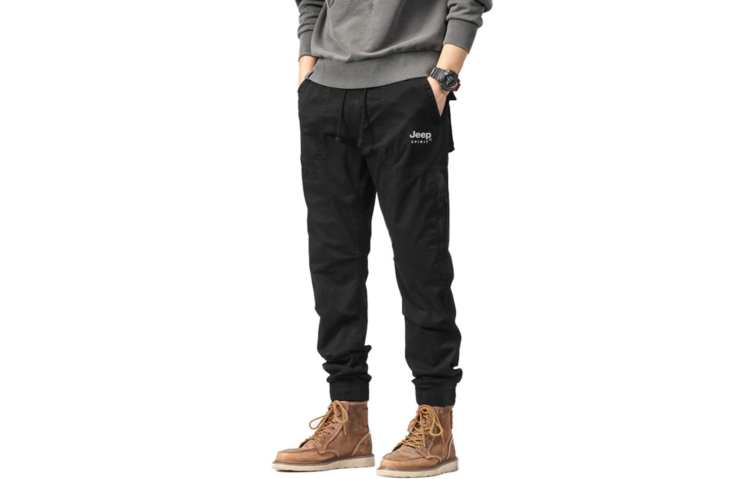 

Грузовые штаны мужские JEEP SPIRIT, черный