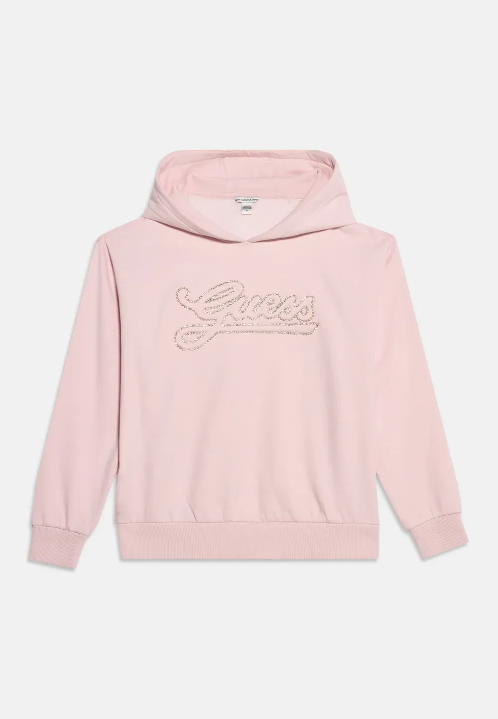 Свободная толстовка с капюшоном стандартного размера Guess, Romantic Lilac — фото 3