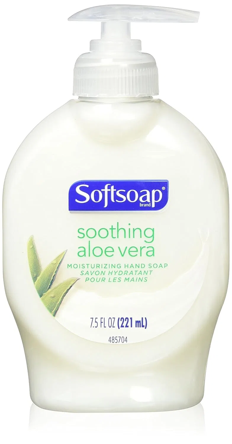 Жидкое мыло для рук увлажняющее Softsoap Алоэ Вера 7.5 oz (212.6 мл) упаковка 6 шт.