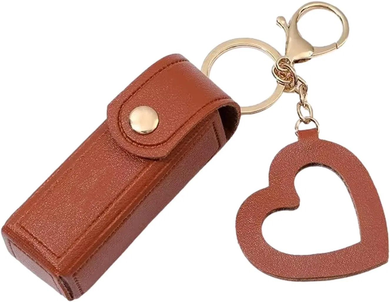 Косметичка для губ мини, Ynnhik, 9x3 см, Kaffee