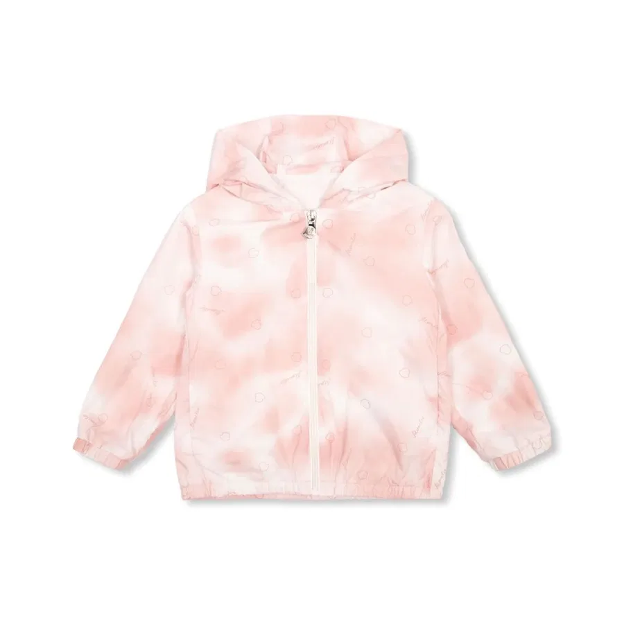 Куртка с капюшоном Faite Hooded Polyamide Jacket Moncler, Pink