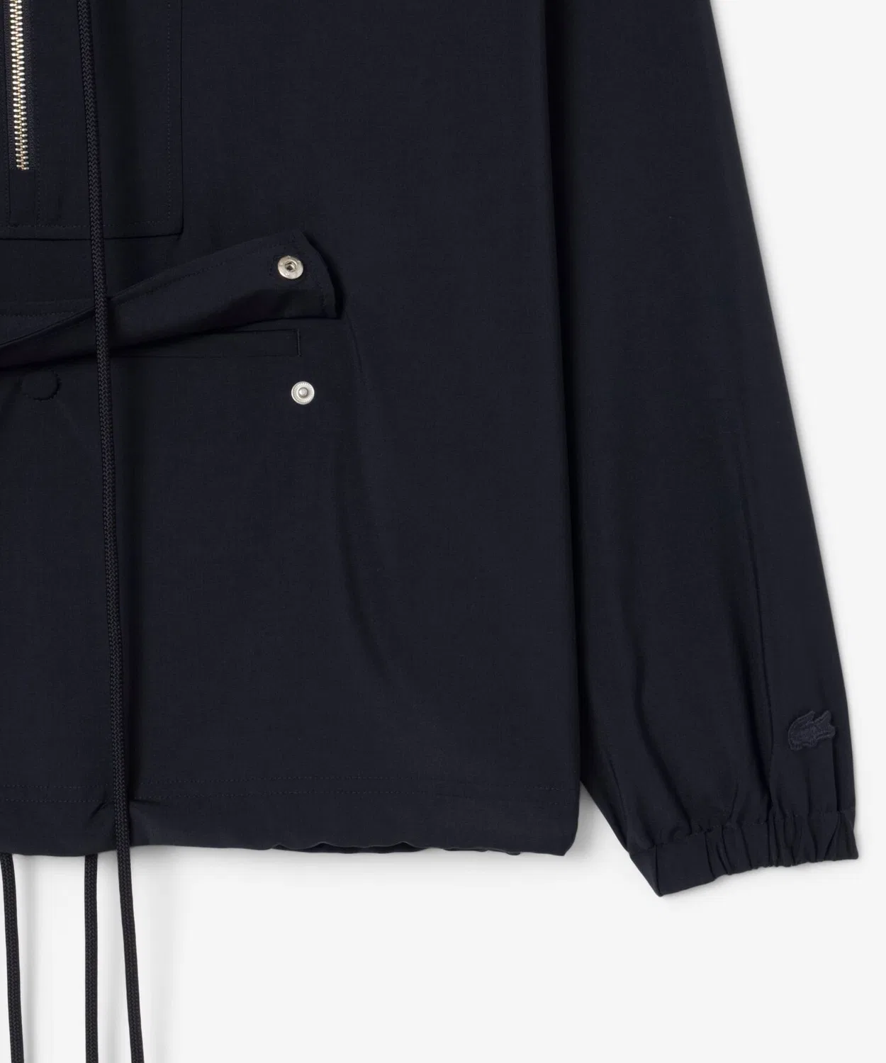 Женский фланелевый анорак с длинным рукавомLACOSTE, Dark Navy — фото 3