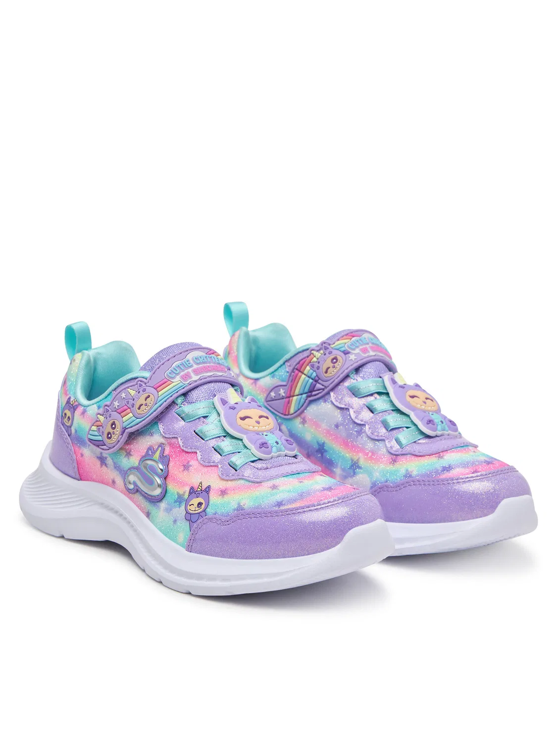 Кроссовки для девочки Jumpsters Cutie Critters Skechers, фиолетовый — фото 2