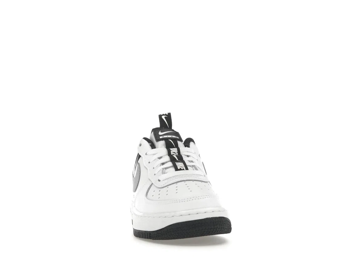 Детские кроссовки Lifestyle Nike Air Force 1 Low LV8 KSA, White/Black/Reflect Silver — фото 2