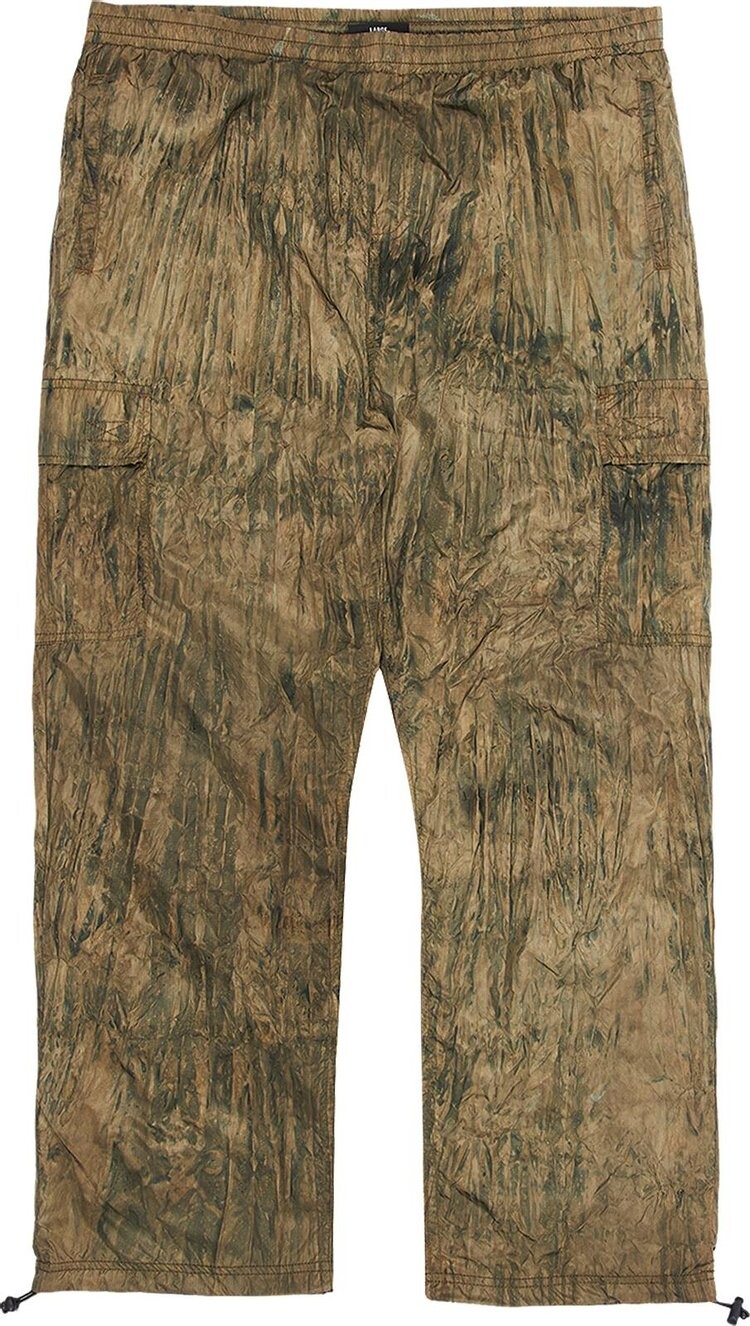 

Брюки Pleasures Jeffery Nylon Cargo Pant 'Green', зеленый
