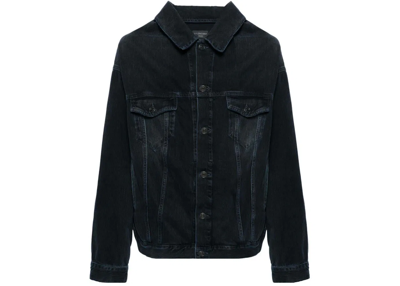 Мужская куртка с открытыми плечами Balenciaga, Blue/Black