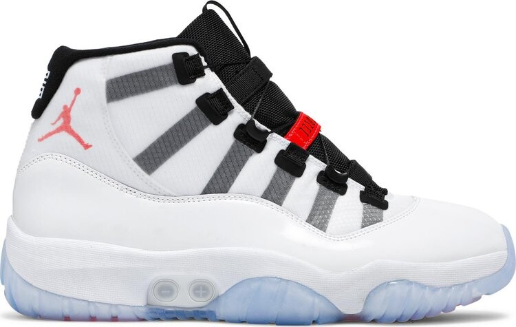 

Кроссовки Air Jordan 11 Adapt White UK Charger, белый, Белый;серый, Кроссовки Air Jordan 11 Adapt White UK Charger, белый