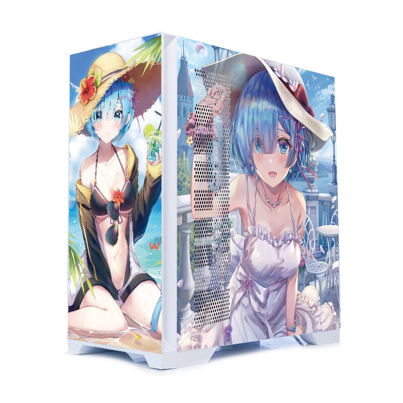 

Корпус SAMA Custom Xianma Yanzhishen Rem, Mid Tower, белый/рисунок
