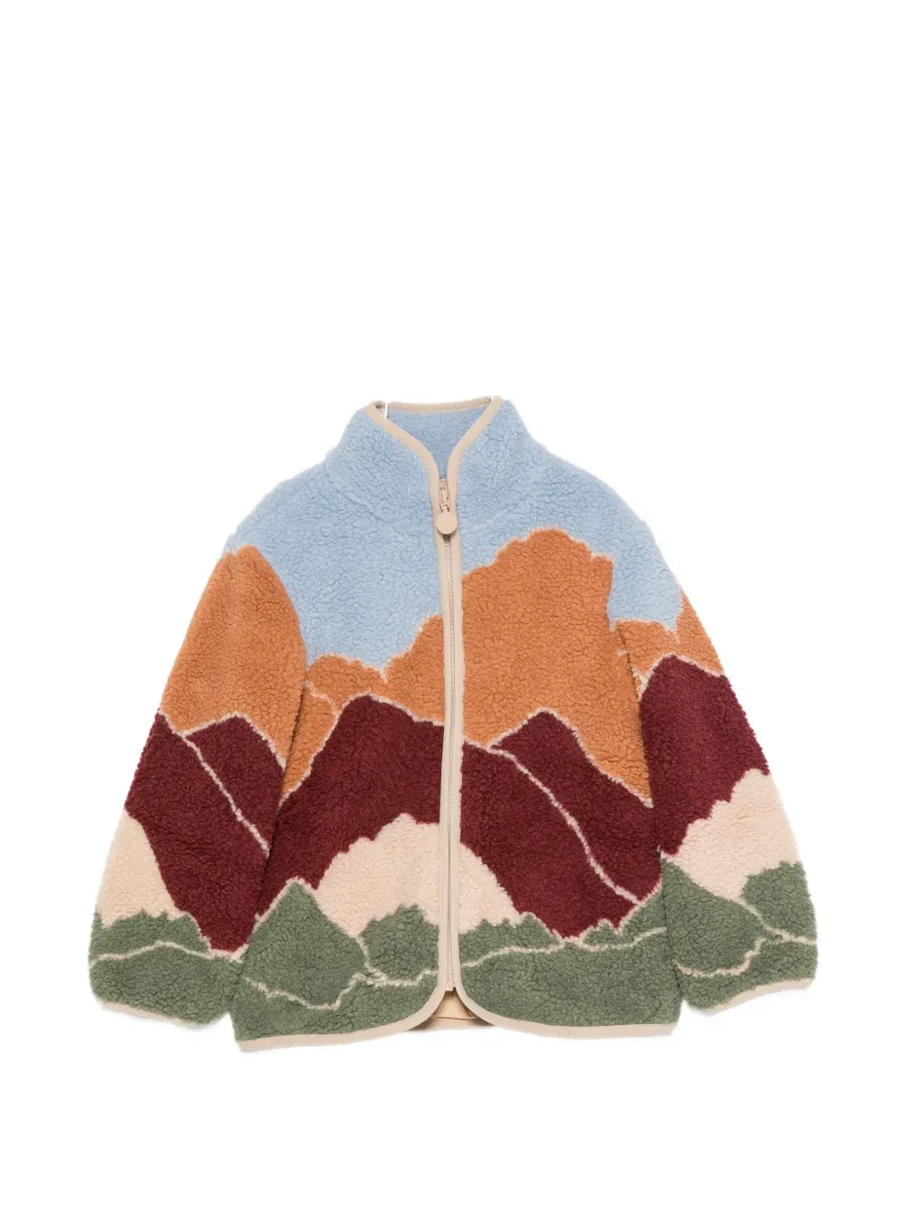 Кардиган Mountain Stella McCartney Kids, бежевый