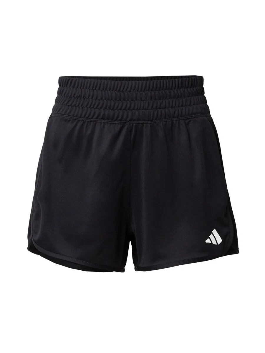 Спортивные шорты ADIDAS PERFORMANCE свободного кроя 'Pacer Essentials' черного цвета