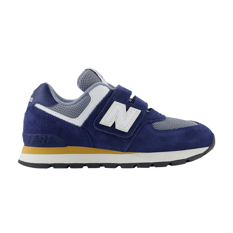 

Кроссовки 574 Hook & Loop Little Kid Wide 'Navy Blue Rabbit Grey', синий