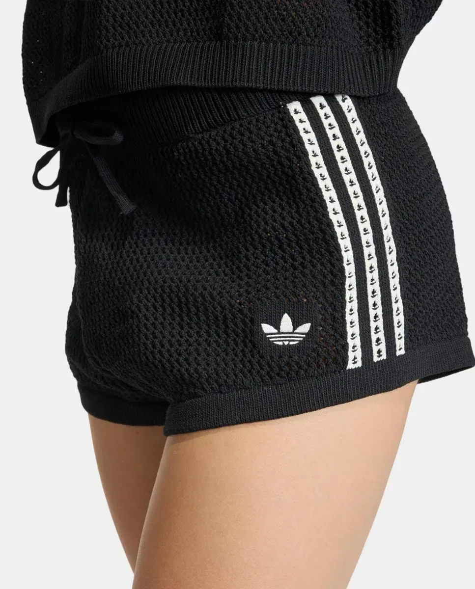 Женские шорты с принтом Adicolor Adidas Originals, Negro — фото 3