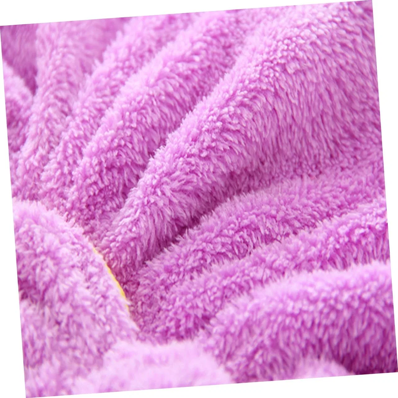 Шапочка для душа FRCOLOR, набор 2 шт по 5, 30x25 см, Coral Fleece — фото 2
