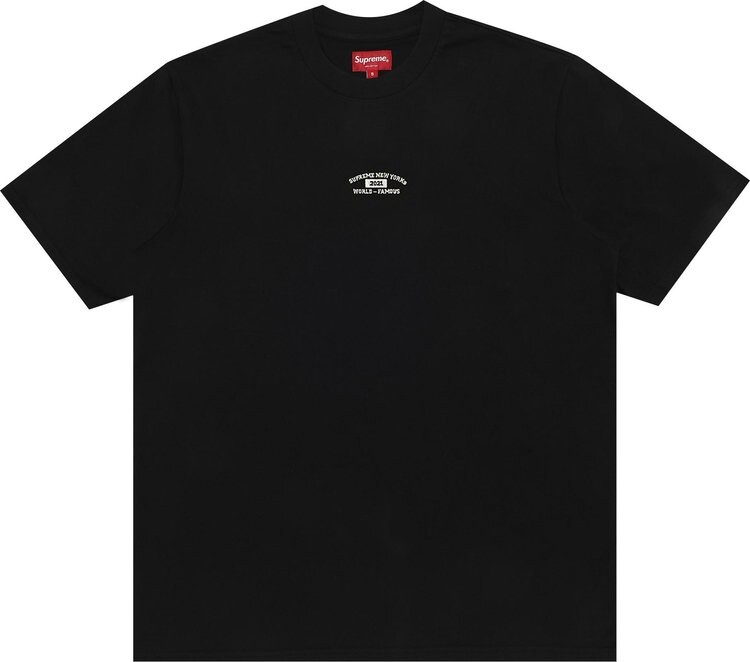 

Футболка Supreme World Famous Short-Sleeve Top 'Black', черный