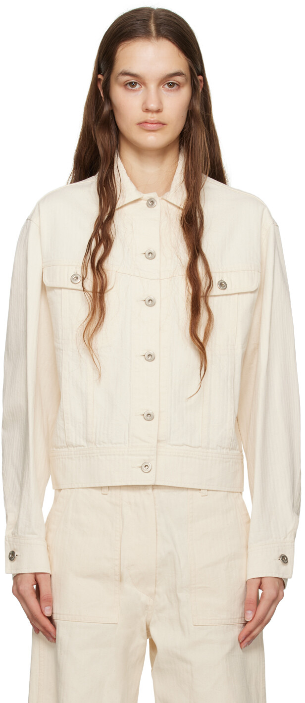 

Куртка Стивена Off-White Nothing Written, Белый, Куртка Стивена Off-White Nothing Written