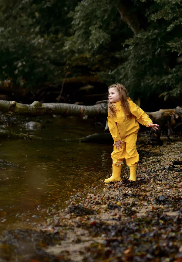 Дождевик с принтом Rainsuit Mikk-line, sunflower