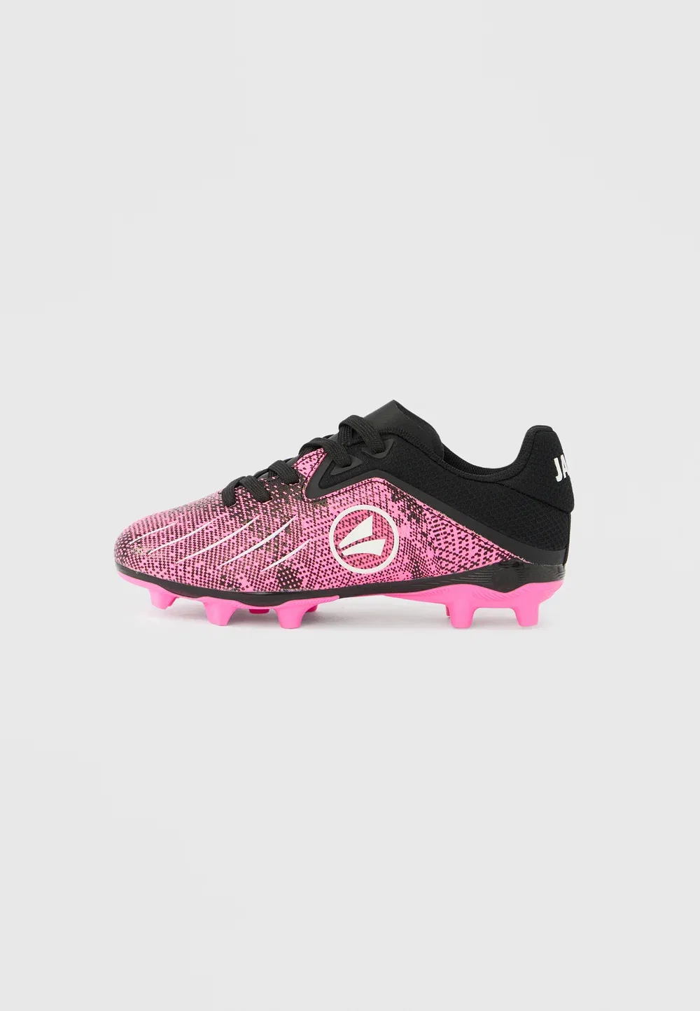 Футбольные бутсы Vini унисекс для твердого грунта Jako, Jet Black/Neon Pink